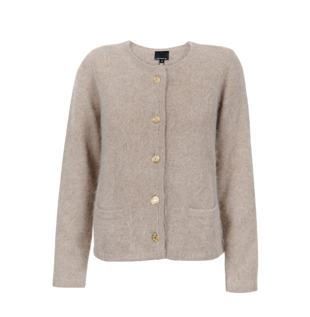Ashley Cardigan Beige | Genser | Smuk - Dameklær på nett