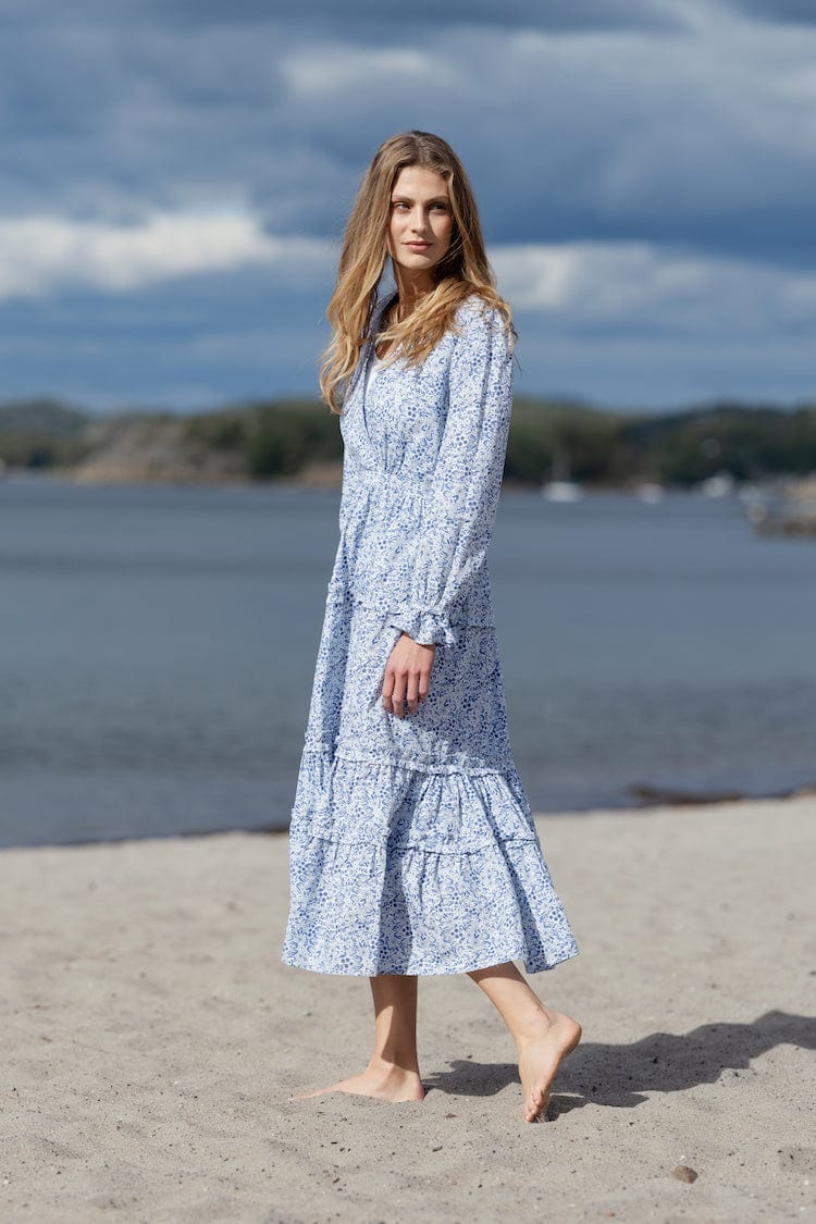 Athena Dress Shaded Blue | Kjoler | Smuk - Dameklær på nett