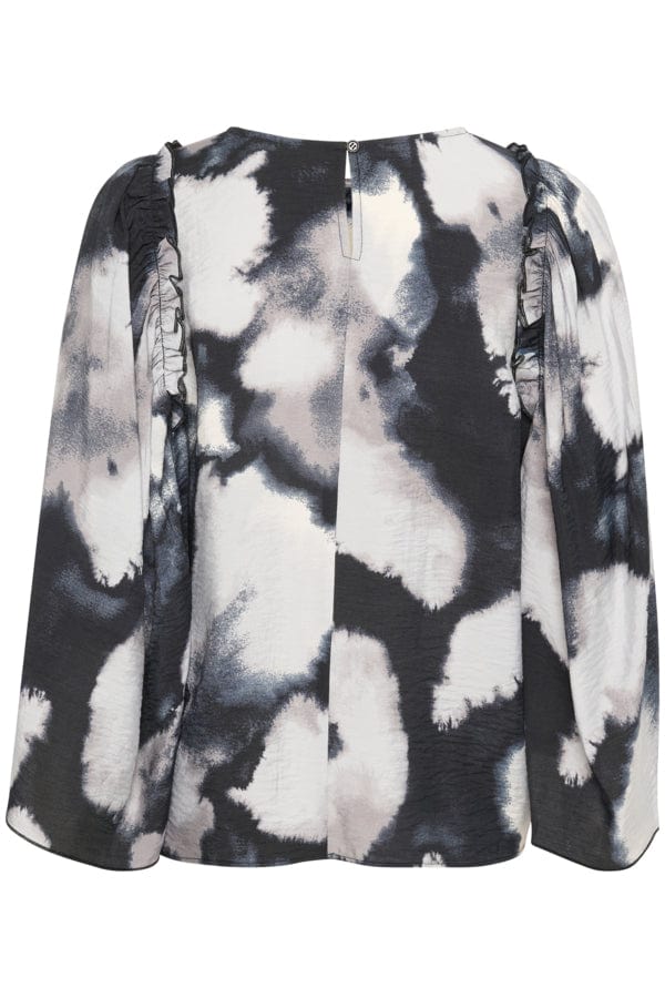 Aveniw Blouse Grey Giant Splash | Skjorter og bluser | Smuk - Dameklær på nett