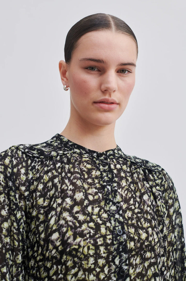 Ayali Shirt Black | Skjorter og bluser | Smuk - Dameklær på nett