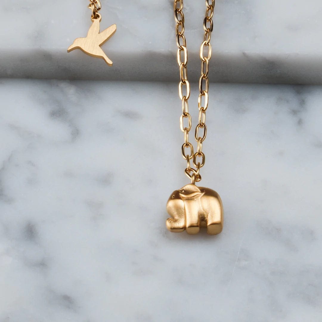 Baby Elephant Gold | Accessories | Smuk - Dameklær på nett