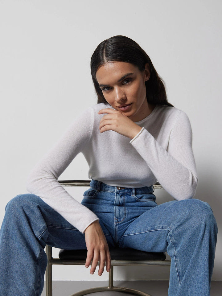Becka Pullover Ecru | Genser | Smuk - Dameklær på nett