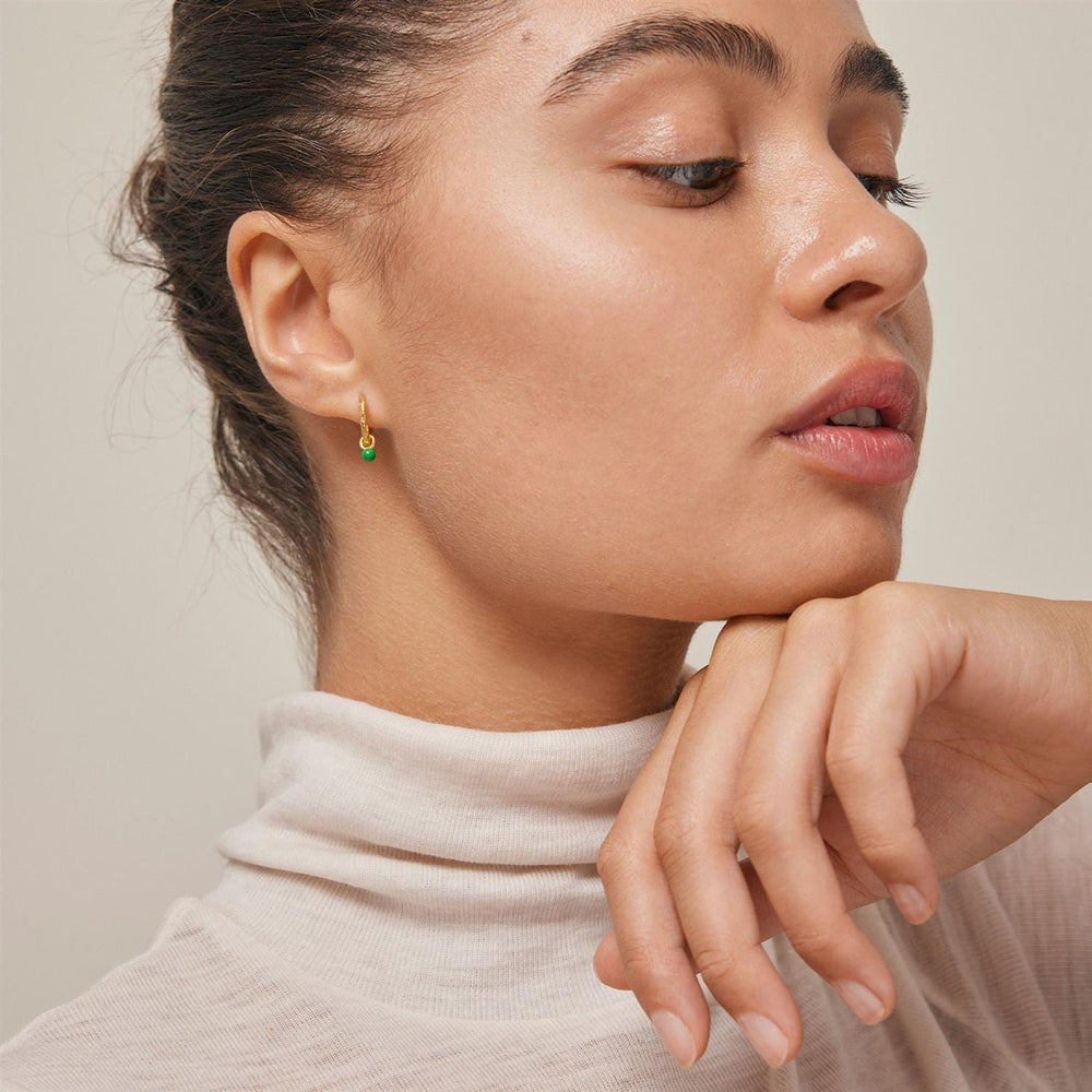 Belle Earrings Grass Green | Accessories | Smuk - Dameklær på nett