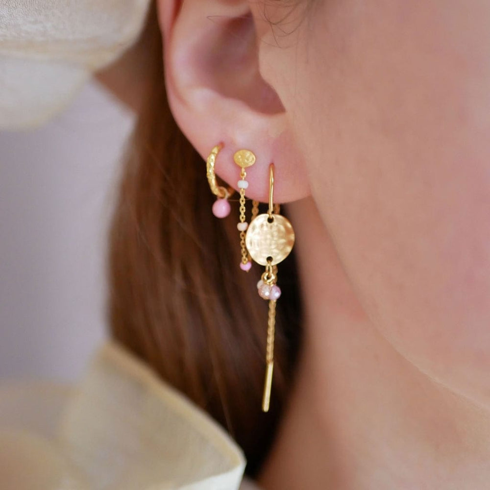Belle Hoops Light Pink | Accessories | Smuk - Dameklær på nett