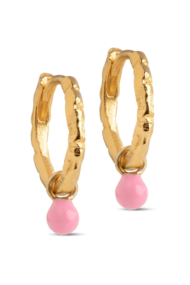 Belle Hoops Light Pink | Accessories | Smuk - Dameklær på nett