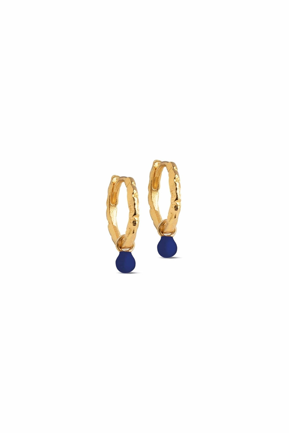 Belle Hoops Navy Blue | Accessories | Smuk - Dameklær på nett