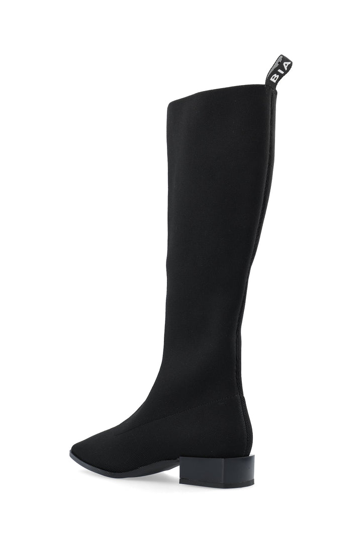 Biadiana Square Boot Knitted Black | Sko | Smuk - Dameklær på nett
