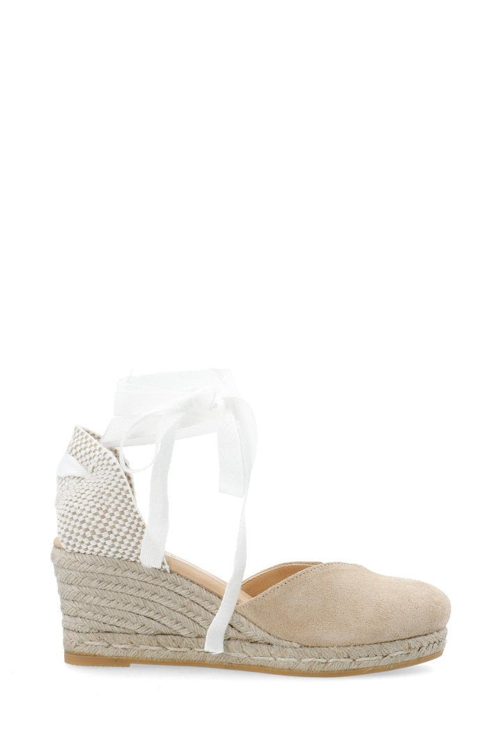 Biaibiza Wedge Espadrilles Suede Sand | Sko | Smuk - Dameklær på nett