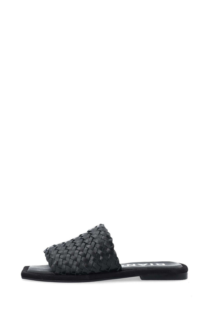 Bialillie Braided Slide Leather Black | Sko | Smuk - Dameklær på nett