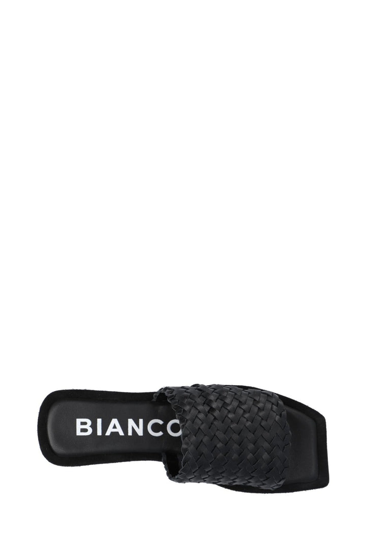 Bialillie Braided Slide Leather Black | Sko | Smuk - Dameklær på nett