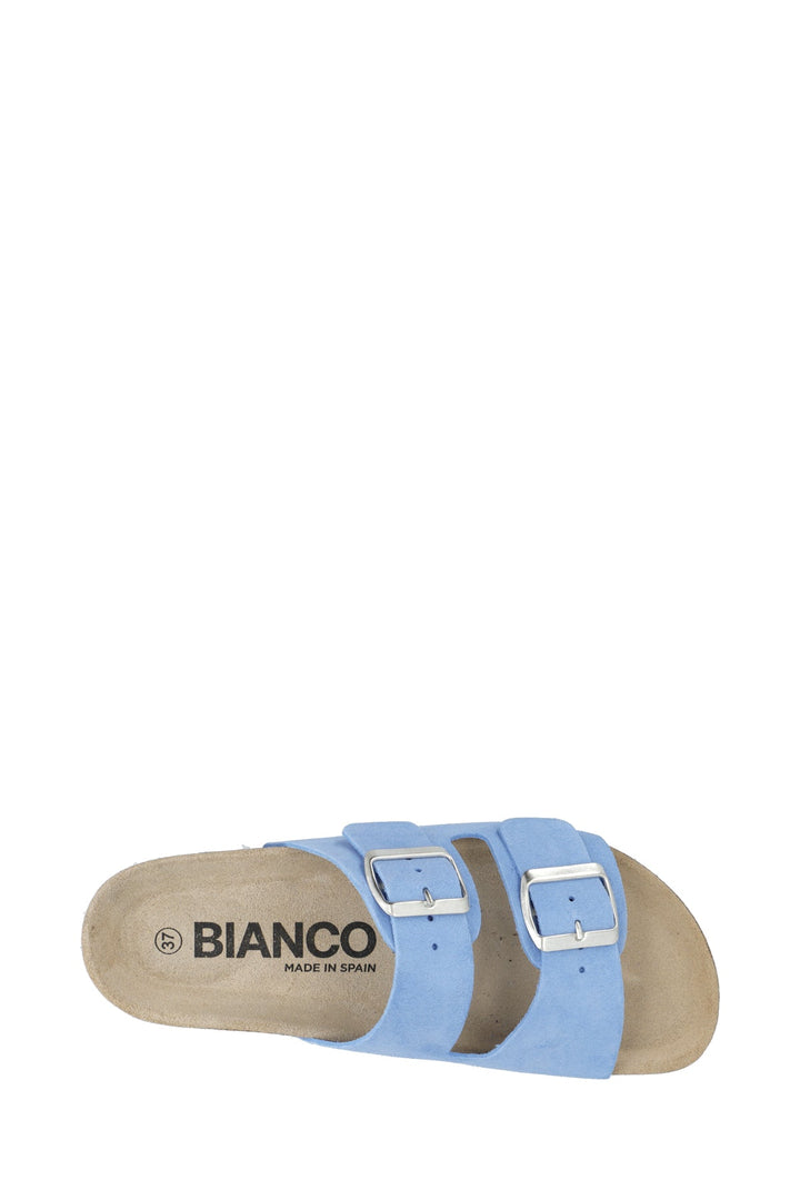 Biaolivia Sandal Suede Light Blue | Sko | Smuk - Dameklær på nett