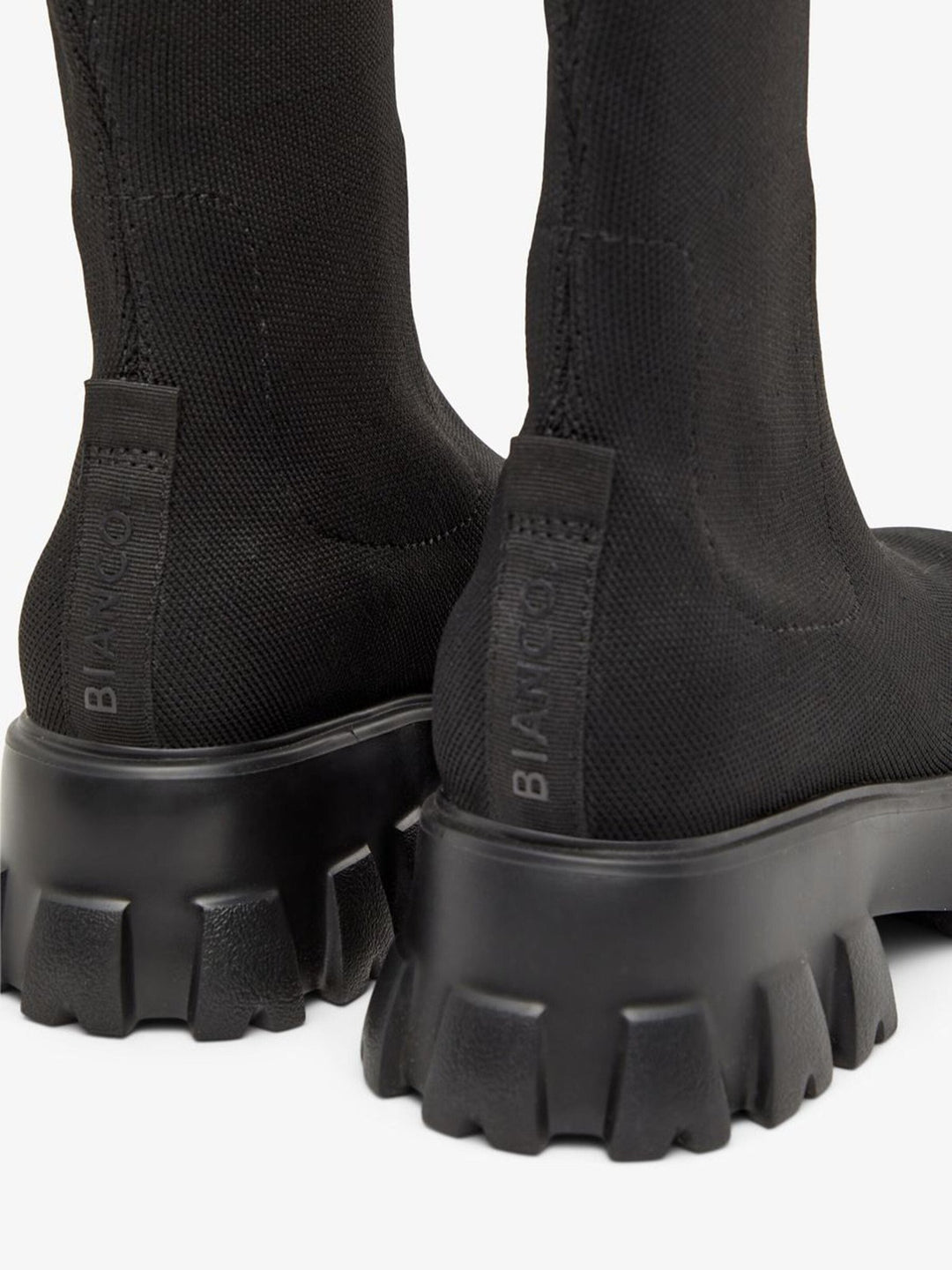 Biaprima Knee High Sock Boot Knit Black | Sko | Smuk - Dameklær på nett