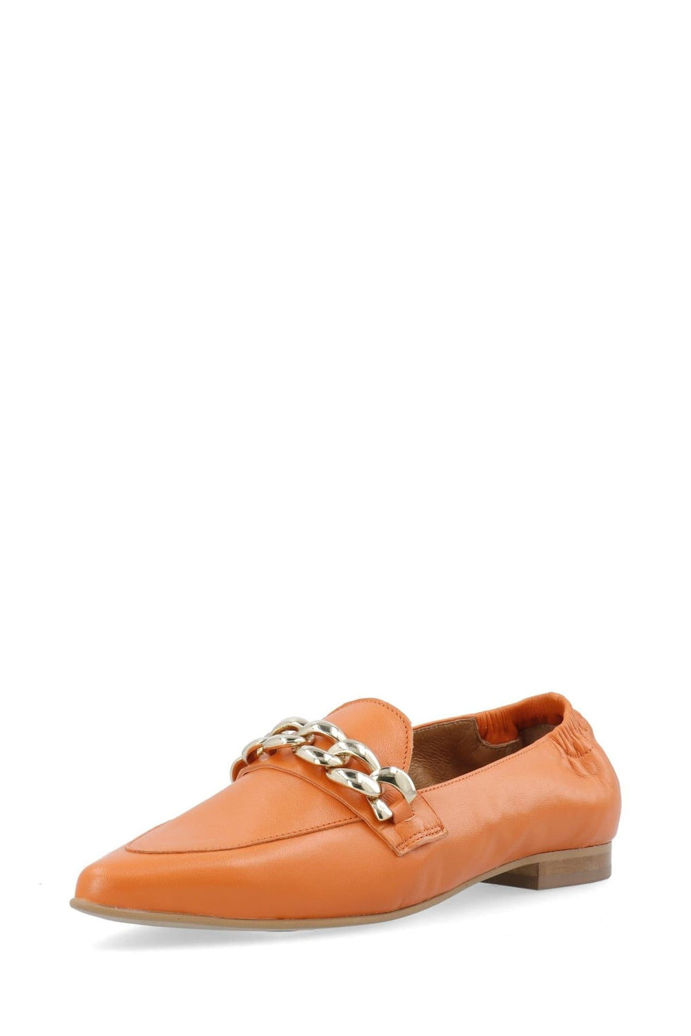 Biatracey Leather Chain Loafer Orange | Sko | Smuk - Dameklær på nett
