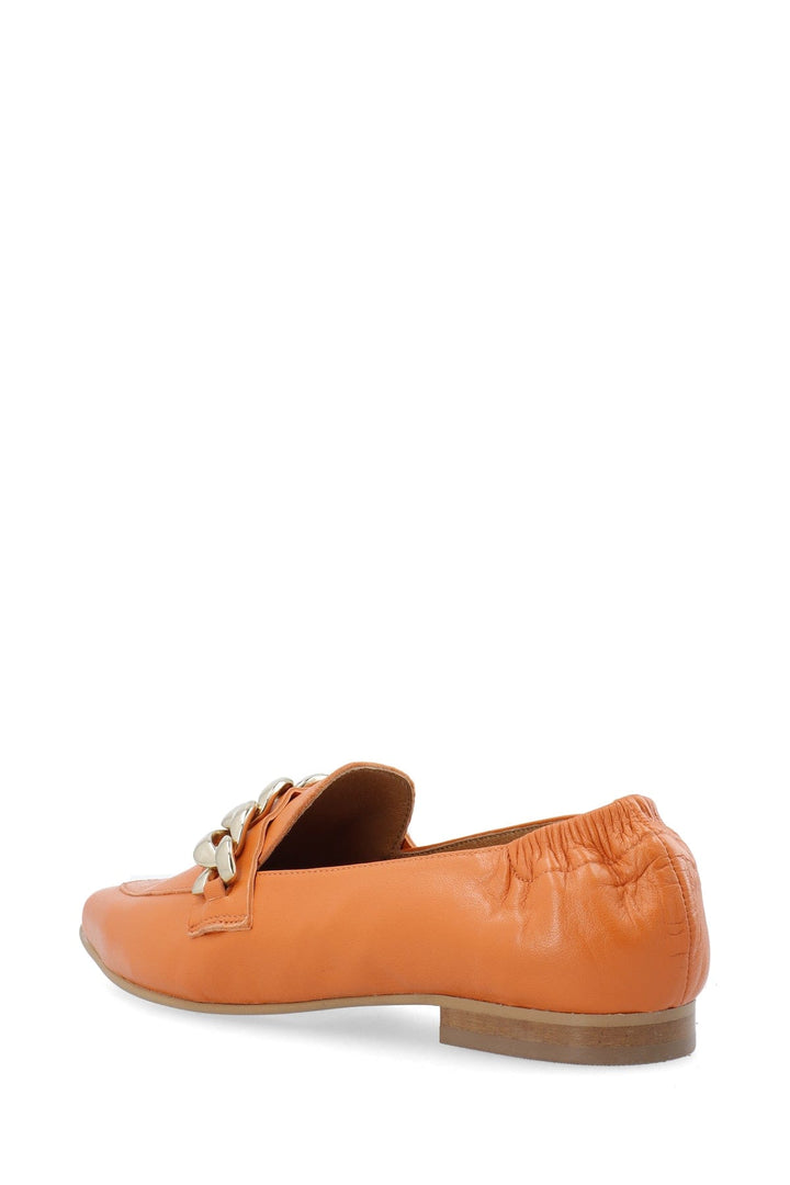 Biatracey Leather Chain Loafer Orange | Sko | Smuk - Dameklær på nett