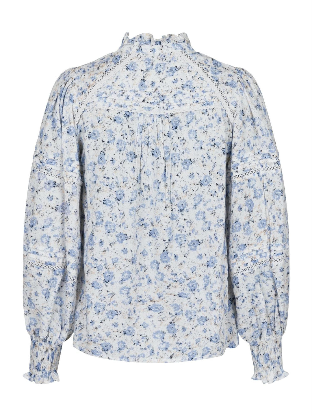 Biba Heavenly Blouse Light Blue | Skjorter og bluser | Smuk - Dameklær på nett