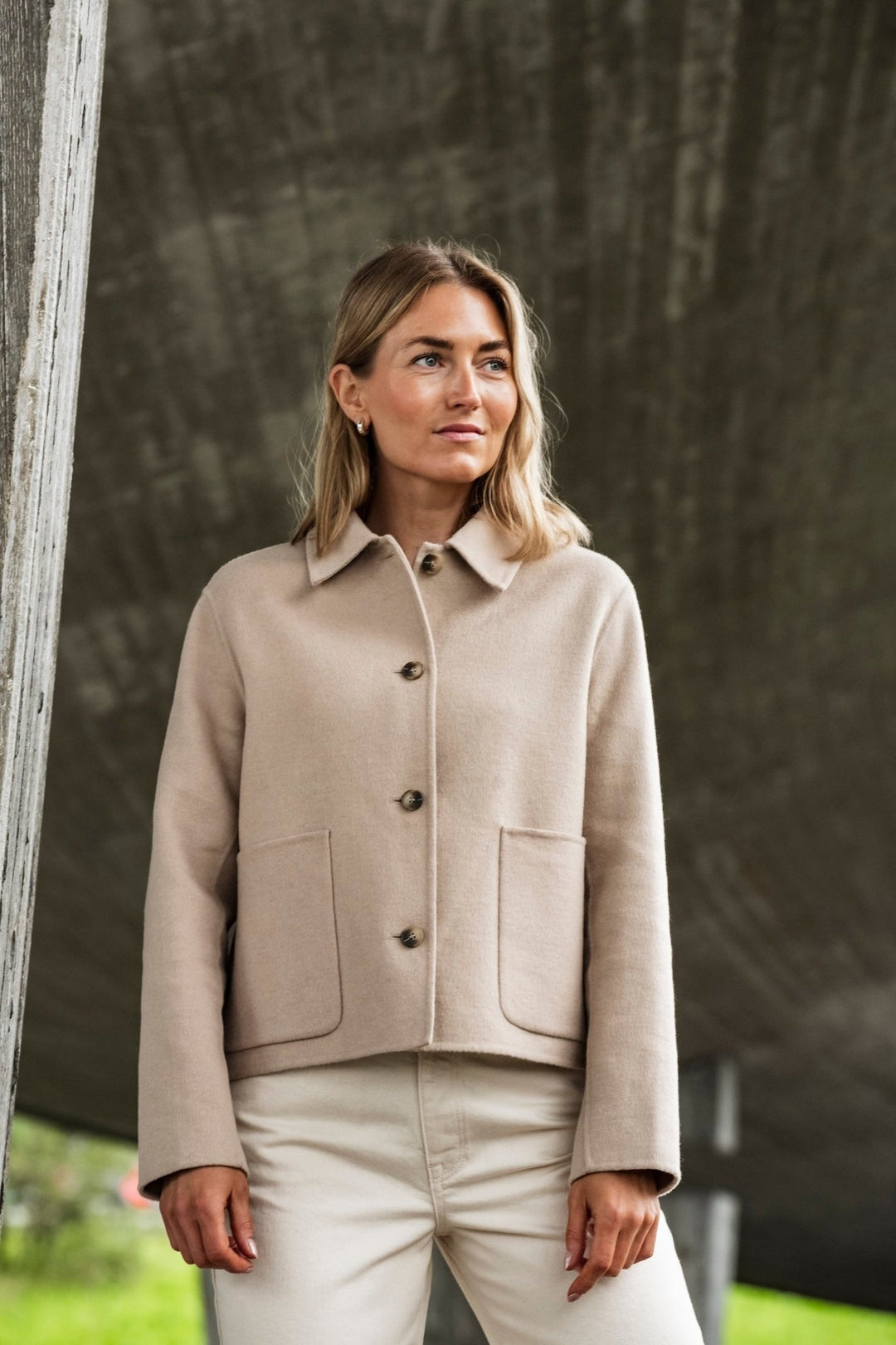 Birta Handmade Jacket Humus | Yttertøy | Smuk - Dameklær på nett