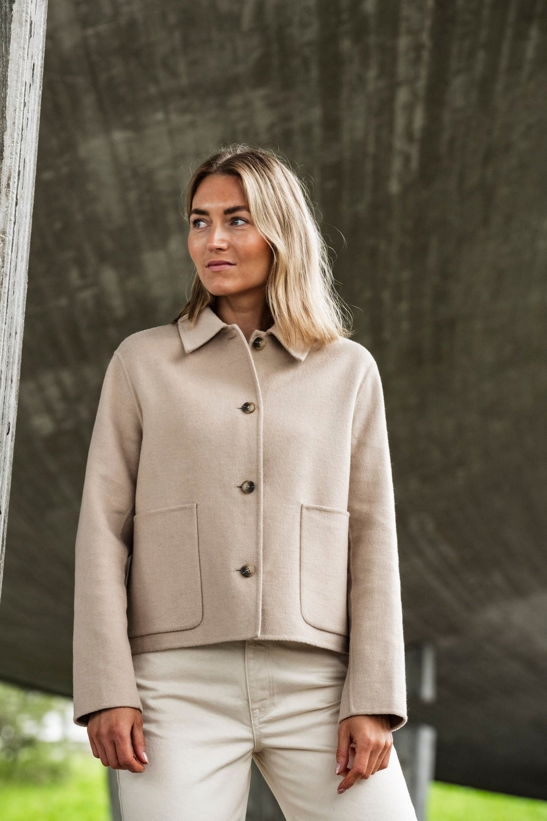 Birta Handmade Jacket Humus | Yttertøy | Smuk - Dameklær på nett
