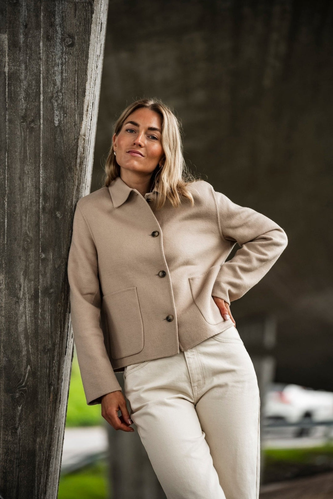 Birta Handmade Jacket Humus | Yttertøy | Smuk - Dameklær på nett