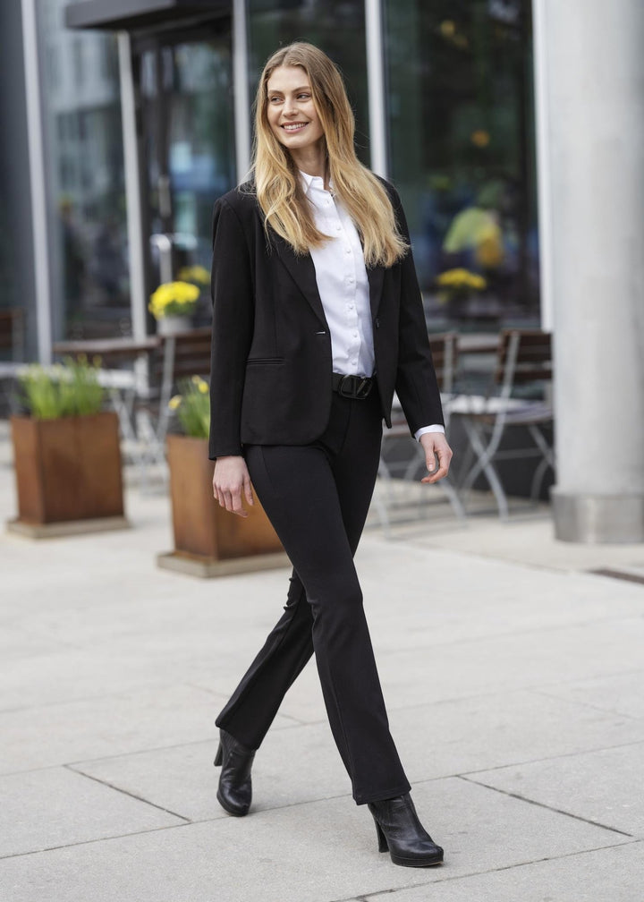 Black Cecilia Flared Trouser | Bukser | Smuk - Dameklær på nett