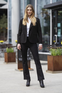 Black Cecilia Flared Trouser