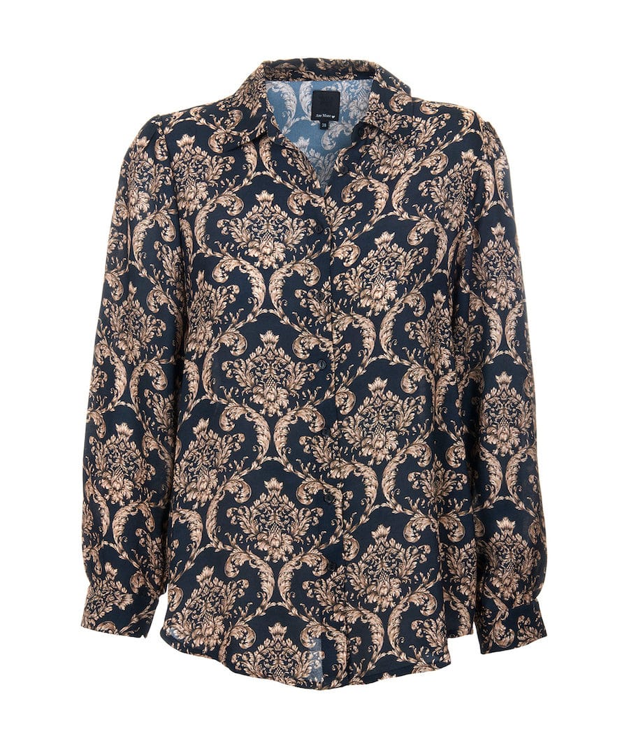 Black Iris Blouse | Skjorter og bluser | Smuk - Dameklær på nett