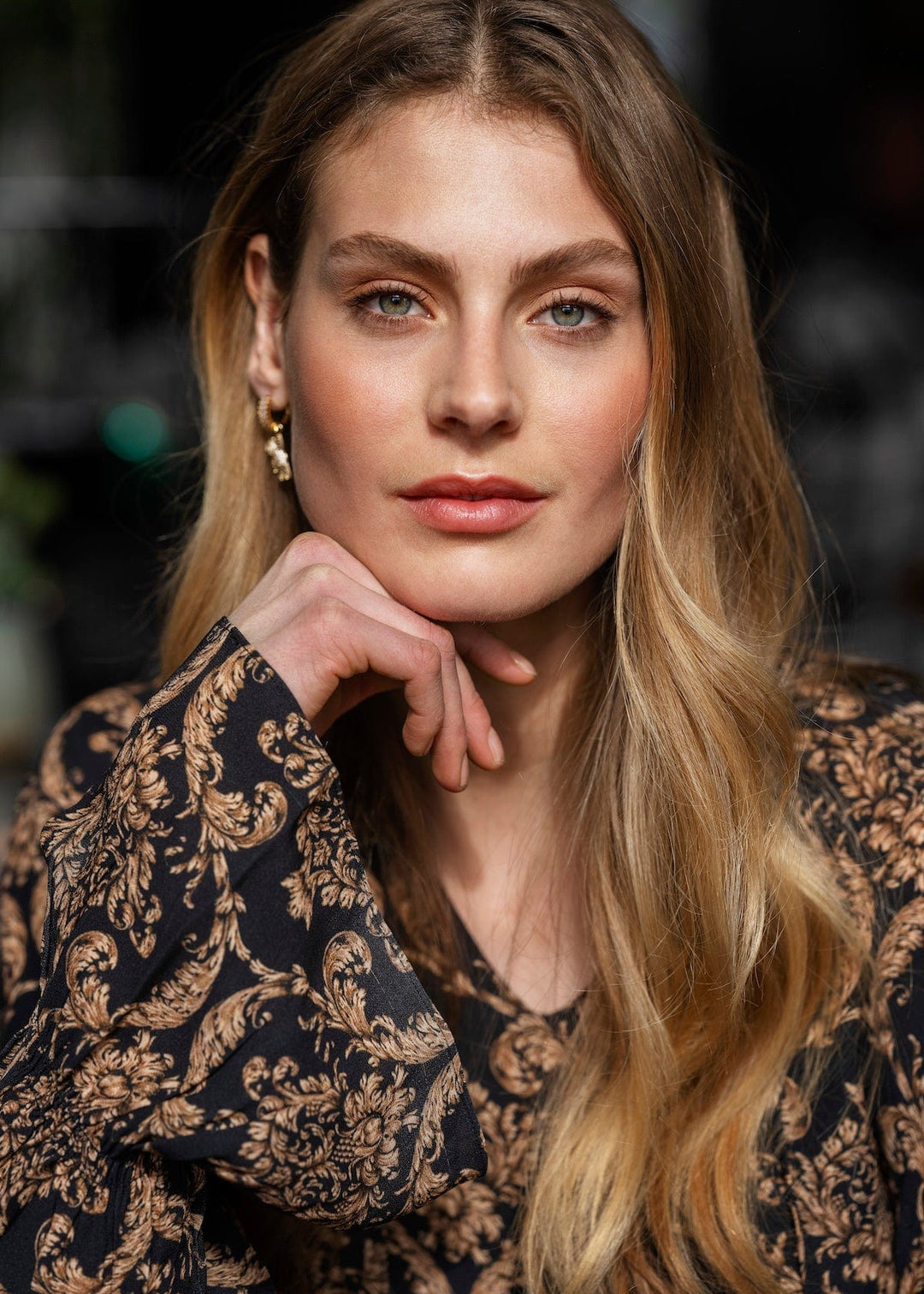 Black Margot Blouse | Skjorter og bluser | Smuk - Dameklær på nett