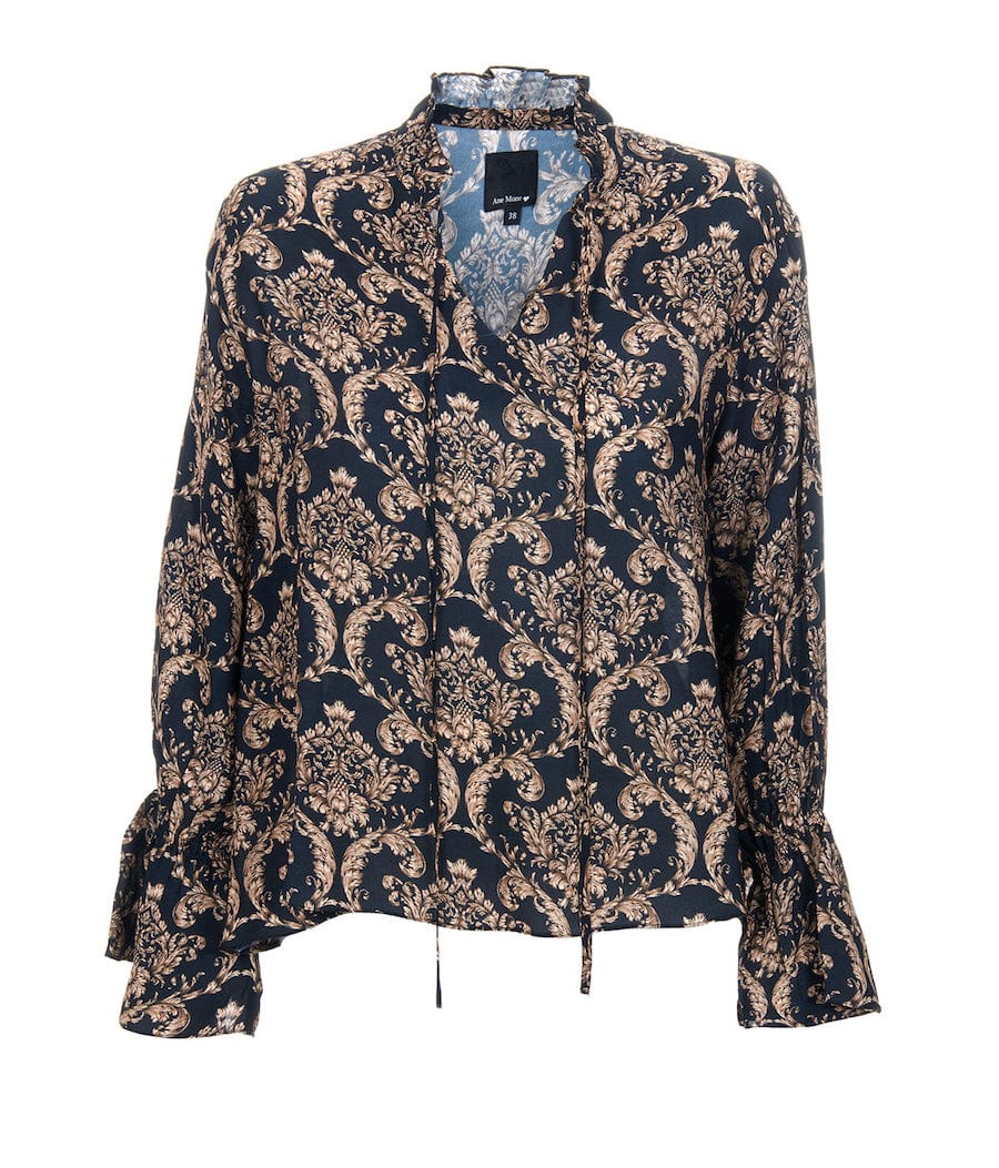 Black Margot Blouse | Skjorter og bluser | Smuk - Dameklær på nett