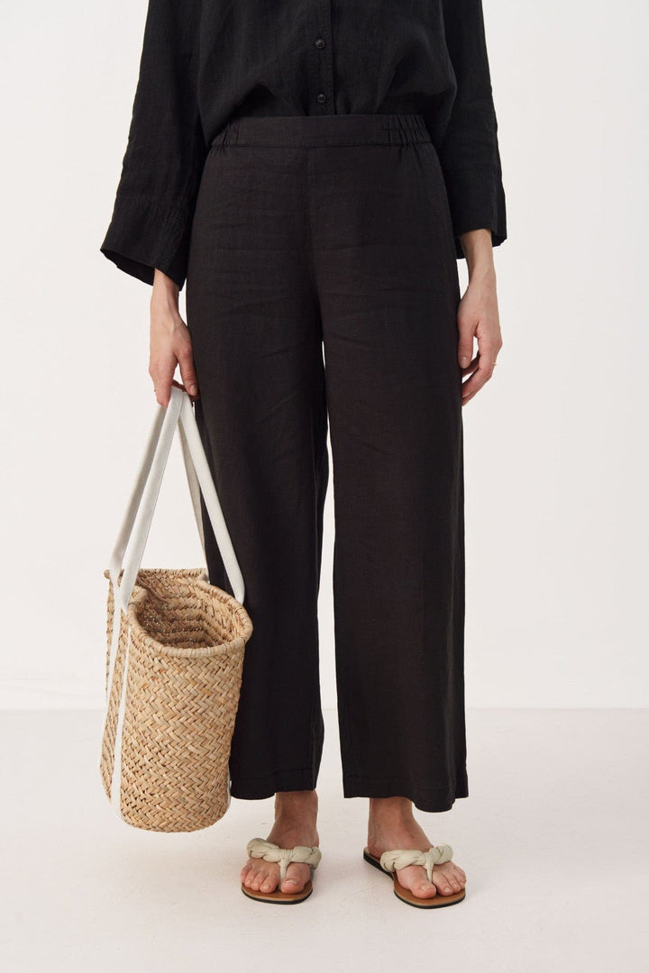 Black Petrinespw Pants | Bukser | Smuk - Dameklær på nett