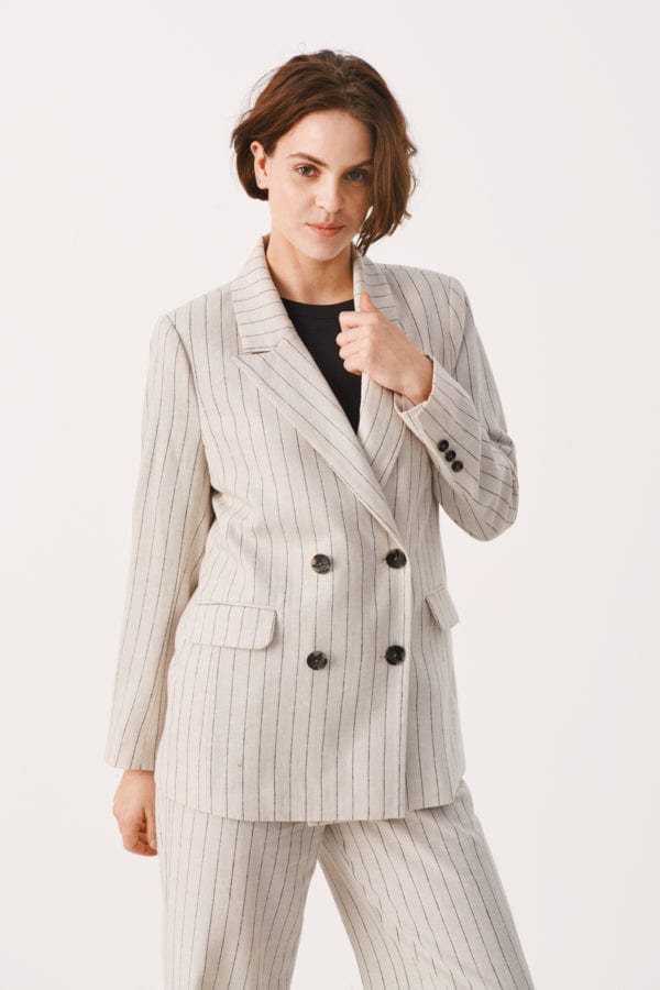 Black Stripe Sinepw Blazer | Blazer | Smuk - Dameklær på nett
