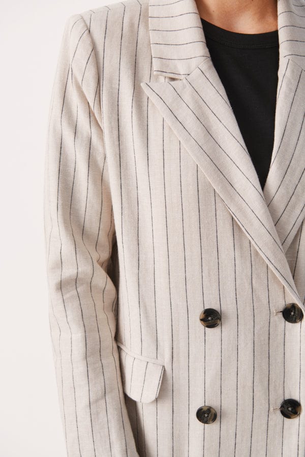 Black Stripe Sinepw Blazer | Blazer | Smuk - Dameklær på nett