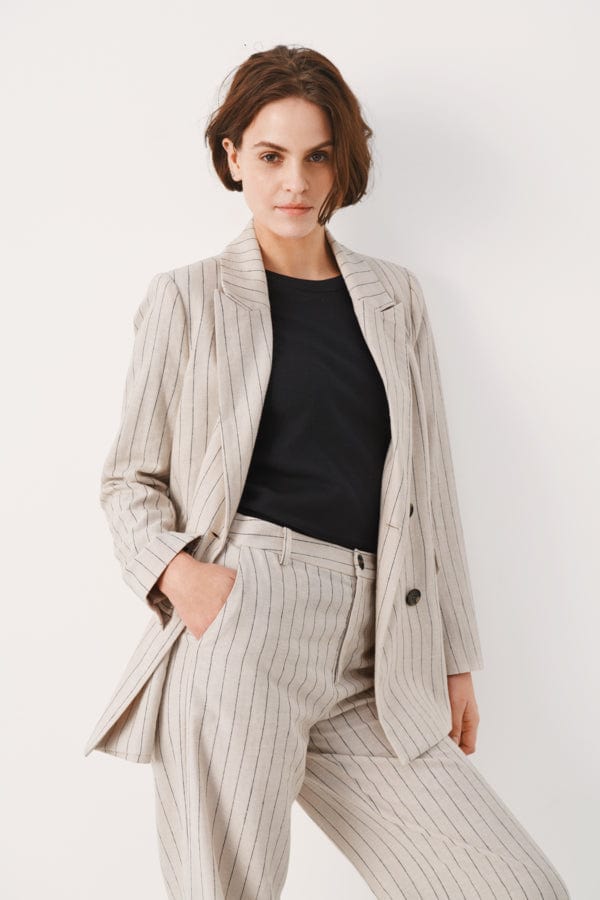 Black Stripe Sinepw Blazer | Blazer | Smuk - Dameklær på nett