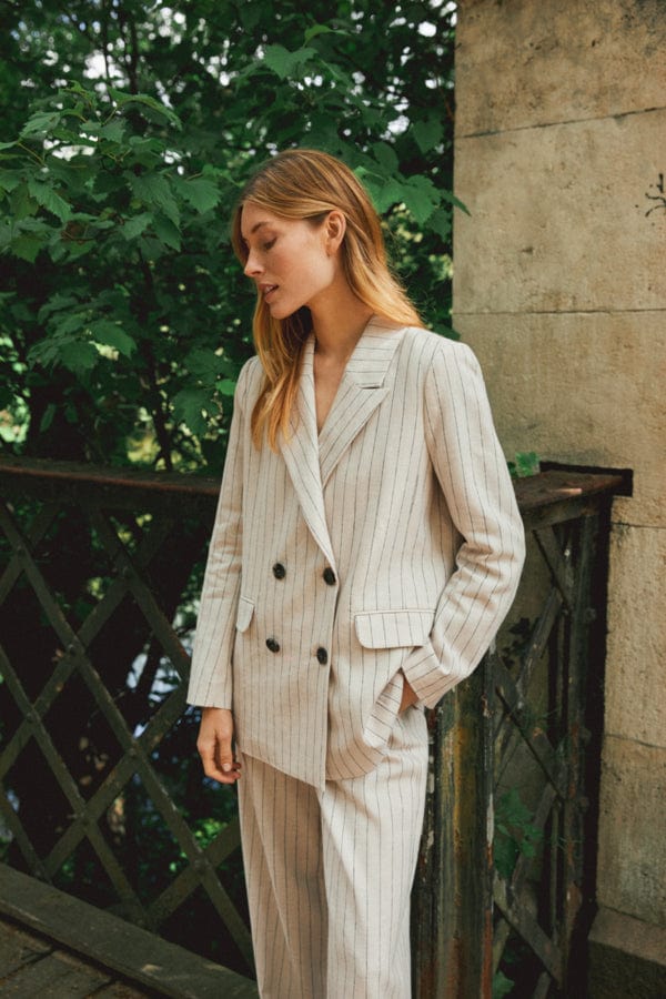 Black Stripe Sinepw Blazer | Blazer | Smuk - Dameklær på nett