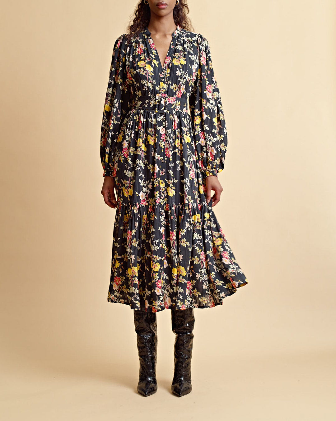 Boho Midi Dress Blooming | Kjoler | Smuk - Dameklær på nett