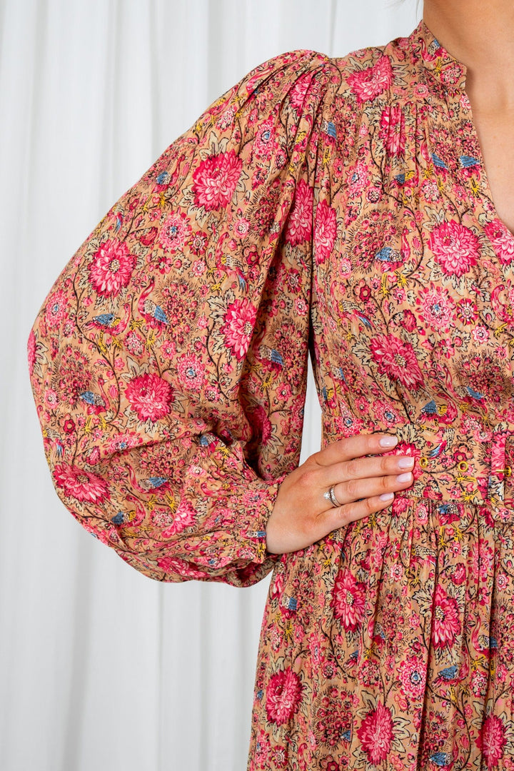 Boho Midi Dress Marigold | Kjoler | Smuk - Dameklær på nett