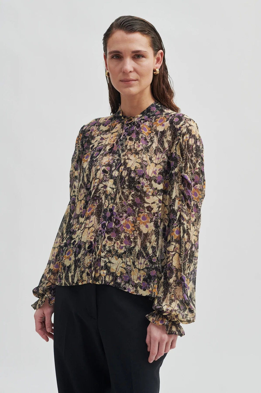 Botane Shirt Black | Skjorter og bluser | Smuk - Dameklær på nett