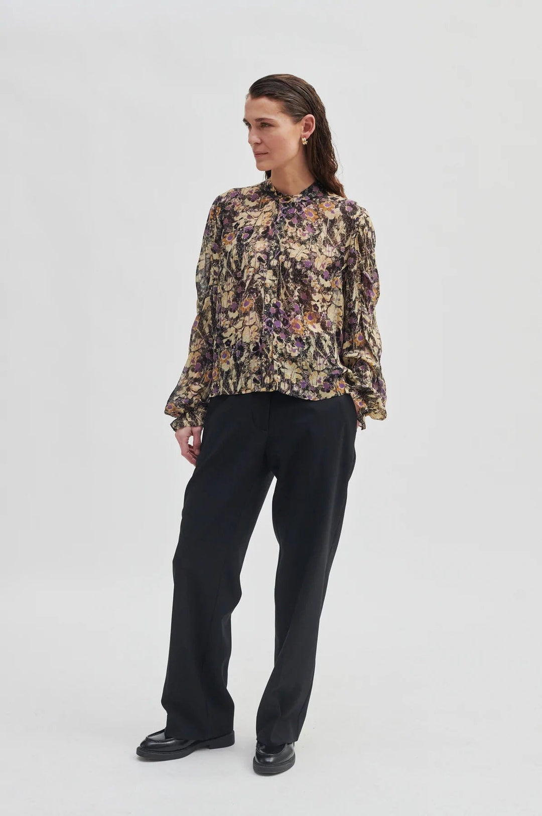 Botane Shirt Black | Skjorter og bluser | Smuk - Dameklær på nett