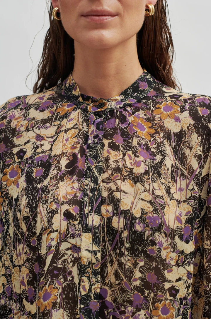 Botane Shirt Black | Skjorter og bluser | Smuk - Dameklær på nett