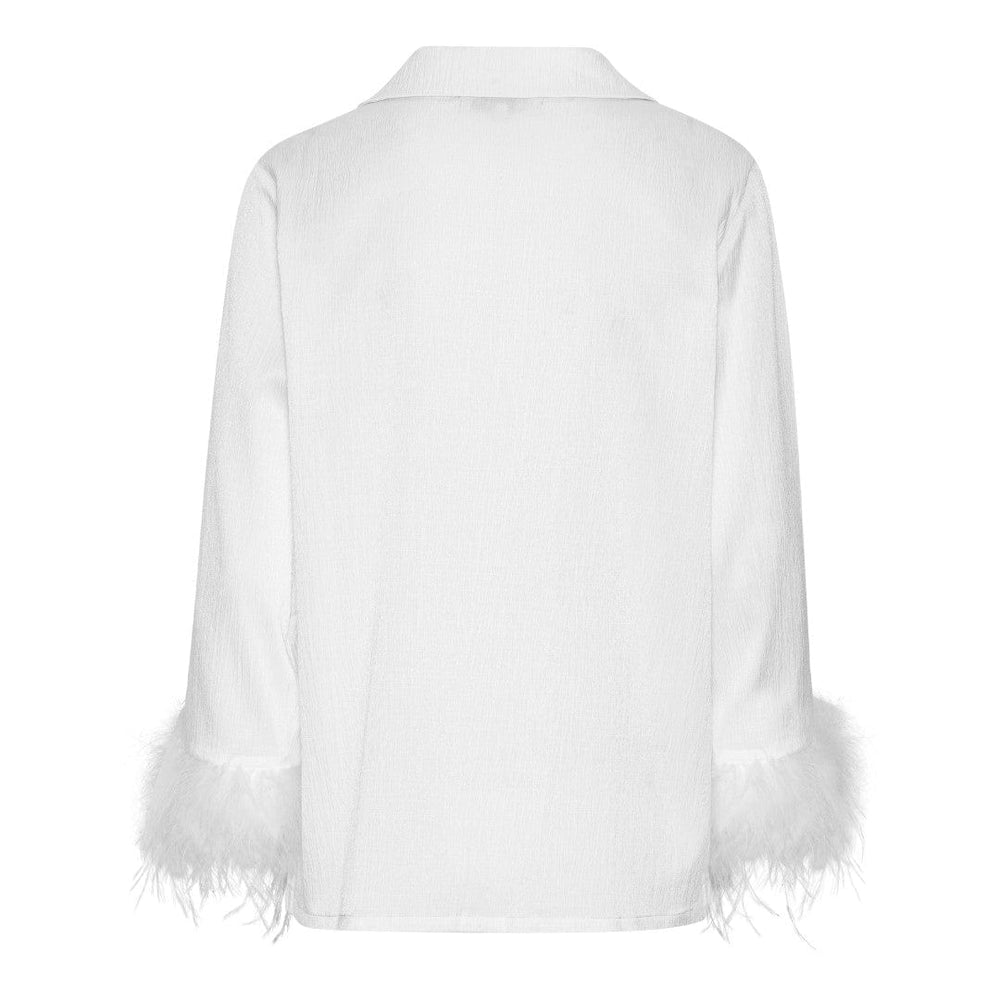 Brady Shirt White | Skjorter og bluser | Smuk - Dameklær på nett