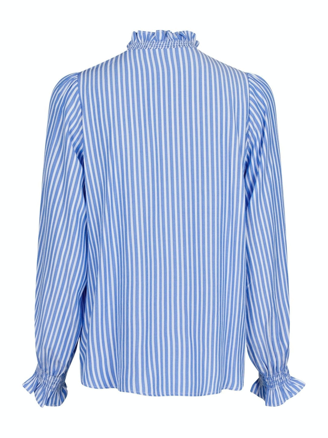 Brianna Stripe Blouse Blue | Skjorter og bluser | Smuk - Dameklær på nett