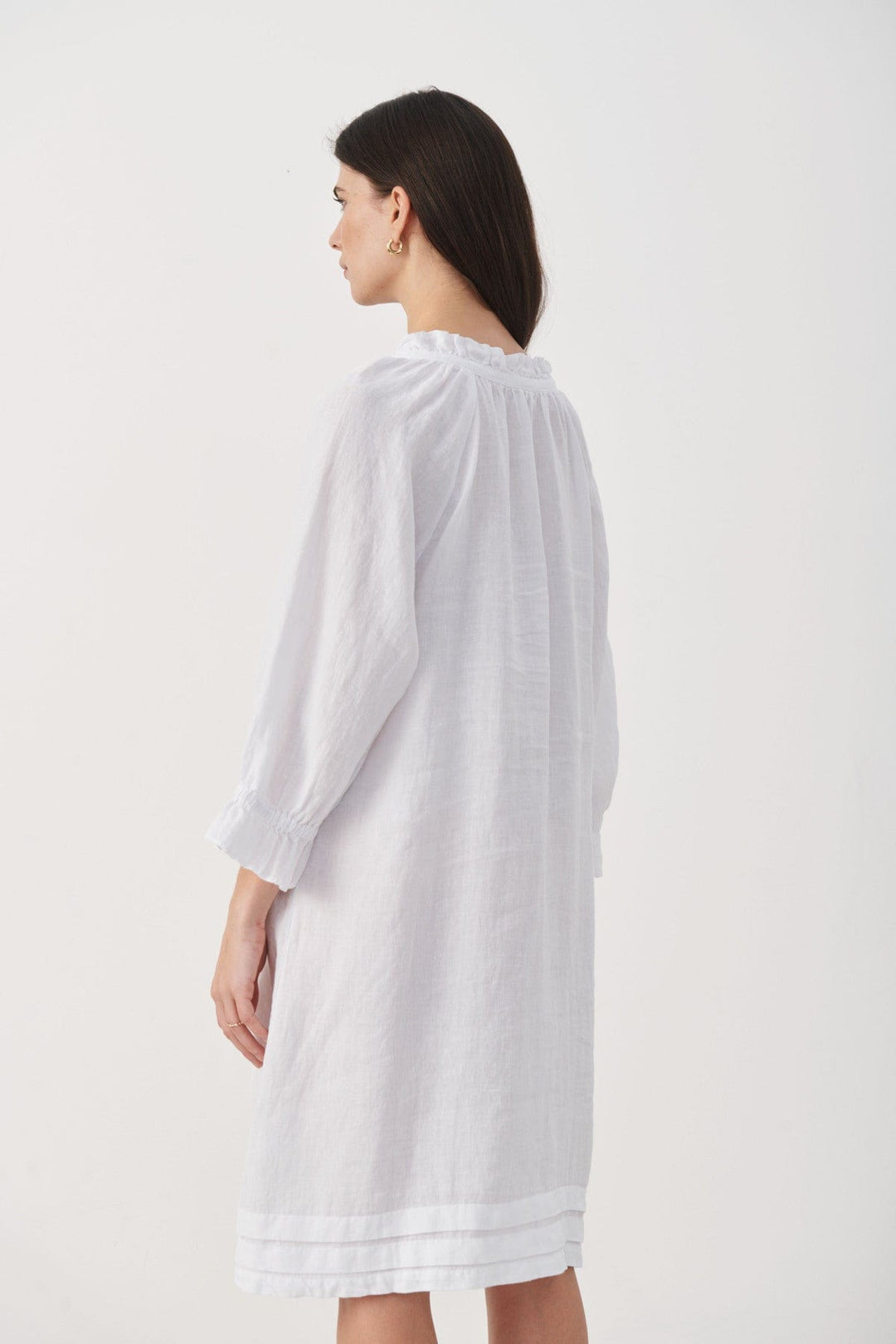 Bright White Arapw Dress | Kjoler | Smuk - Dameklær på nett