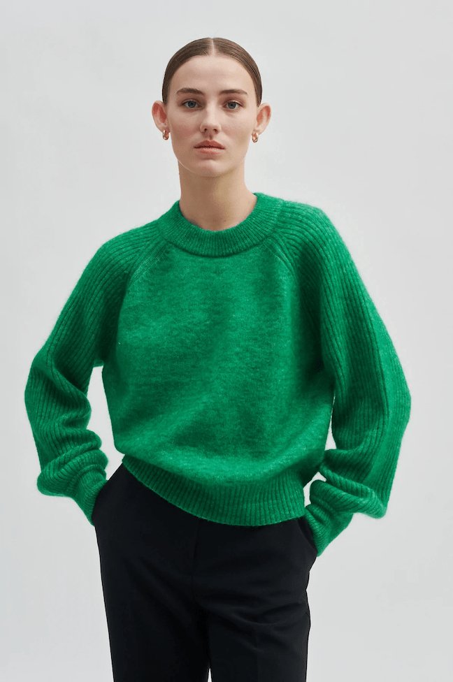 Brookline Knit O-Neck | Genser | Smuk - Dameklær på nett