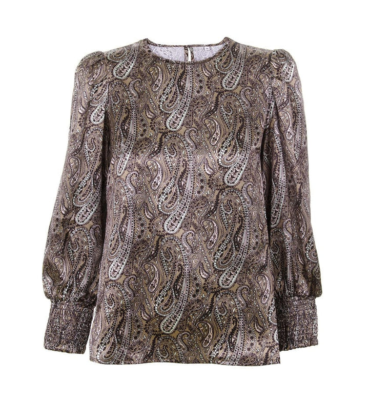 Brown Lillian Blouse | Skjorter og bluser | Smuk - Dameklær på nett