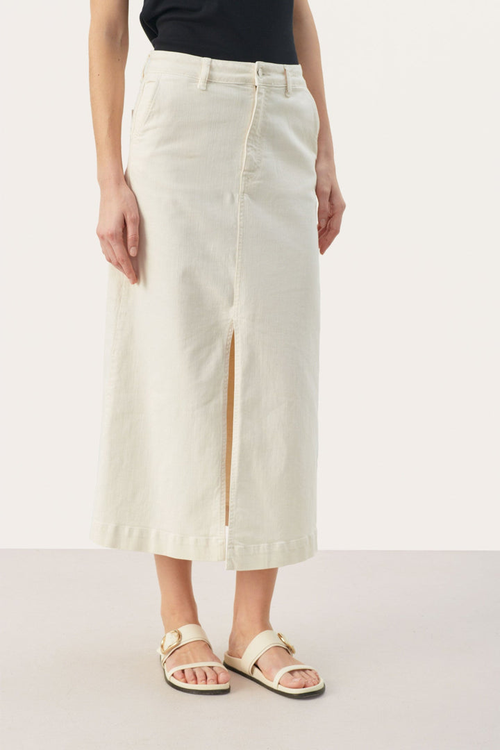 Caliah Skirt Eggnog | Skjørt | Smuk - Dameklær på nett