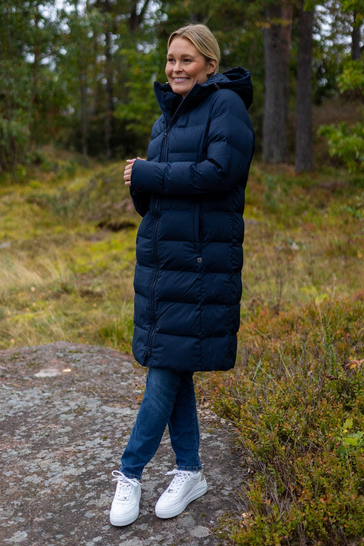 Calina Jacket Navy | Yttertøy | Smuk - Dameklær på nett