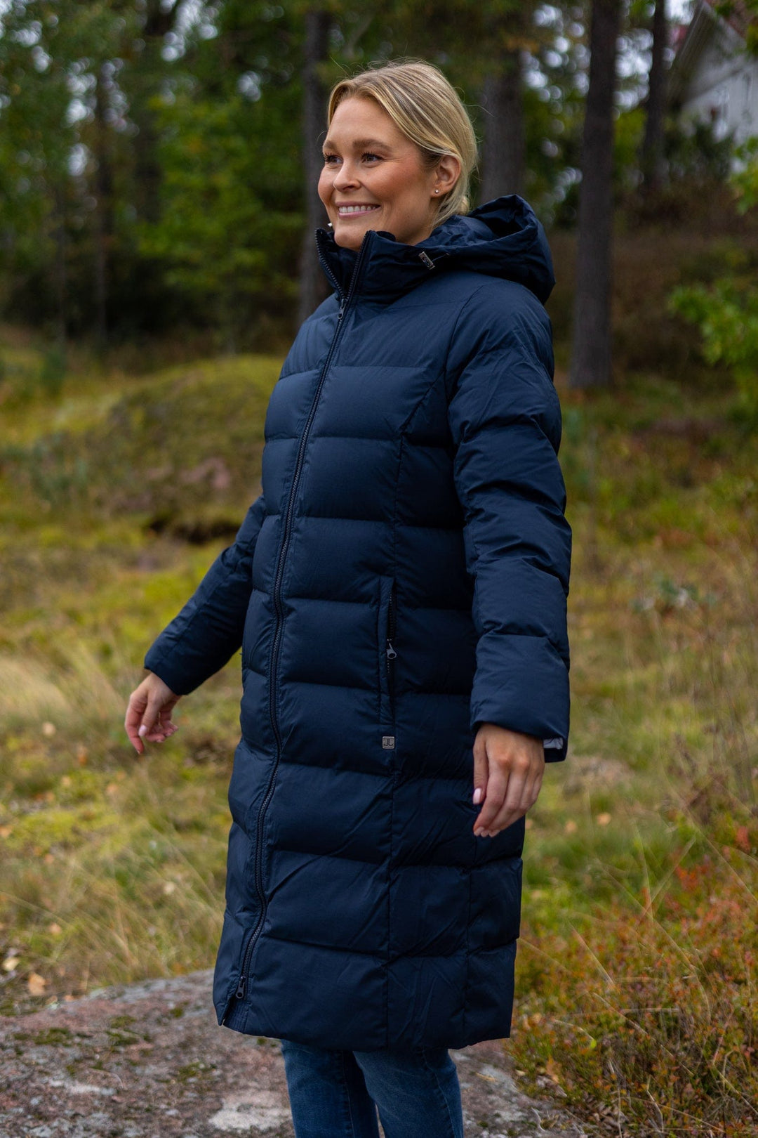 Calina Jacket Navy | Yttertøy | Smuk - Dameklær på nett