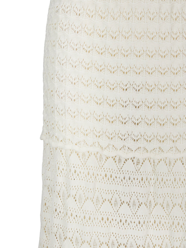Capri Maxi Skirt Off White | Skjørt | Smuk - Dameklær på nett