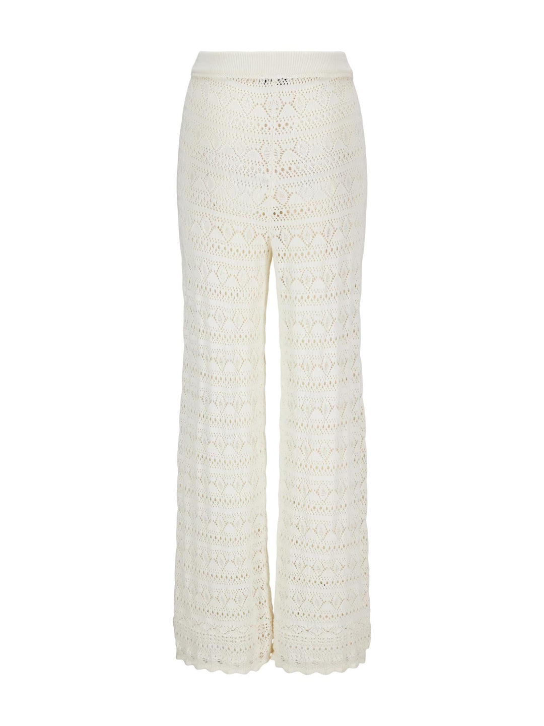 Capri Trouser Off White | Bukser | Smuk - Dameklær på nett