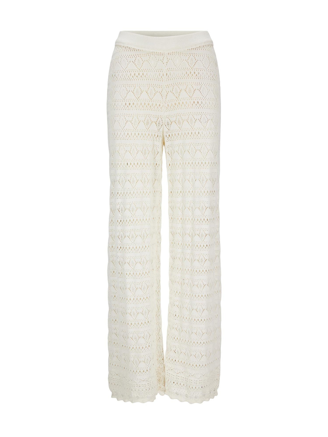 Capri Trouser Off White | Bukser | Smuk - Dameklær på nett