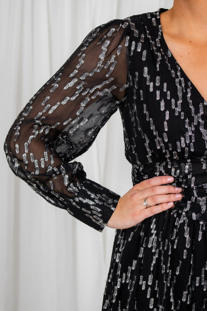 Carabella Maxi Dress Black Starry Night | Kjoler | Smuk - Dameklær på nett