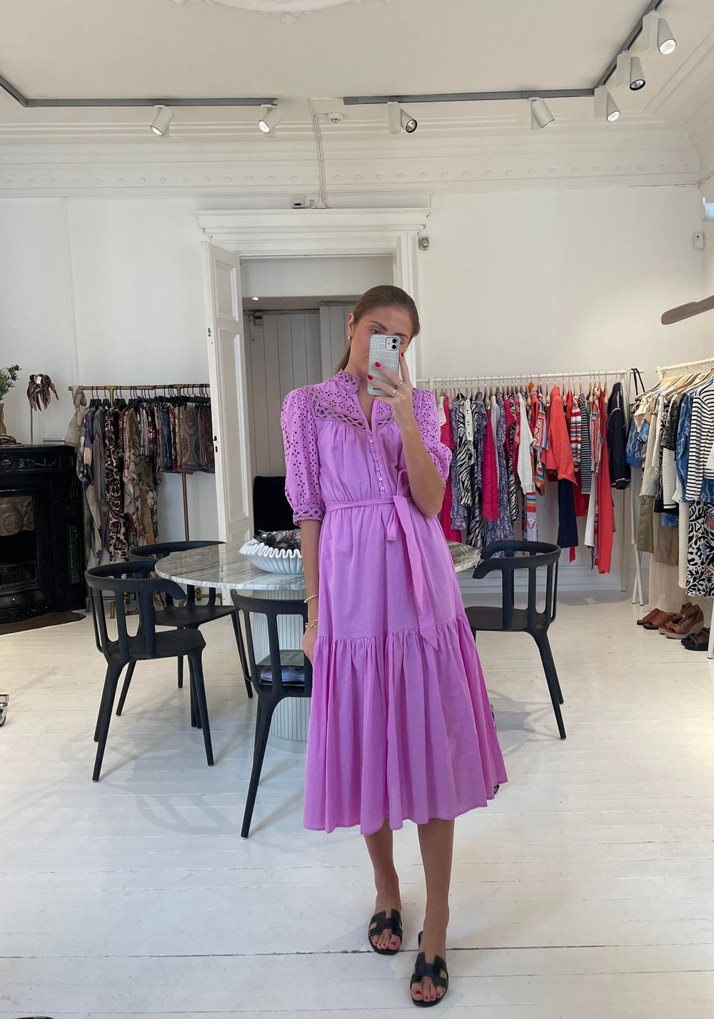 Carla Dress Mauve | Kjoler | Smuk - Dameklær på nett